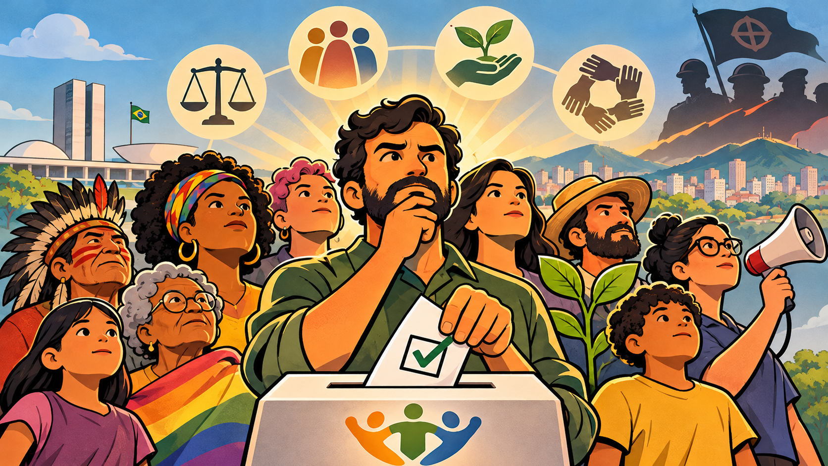 ISSO NÃO É UM POSICIONAMENTO PARTIDÁRIO